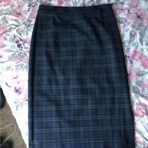 Banana Republic Tartan Skirt